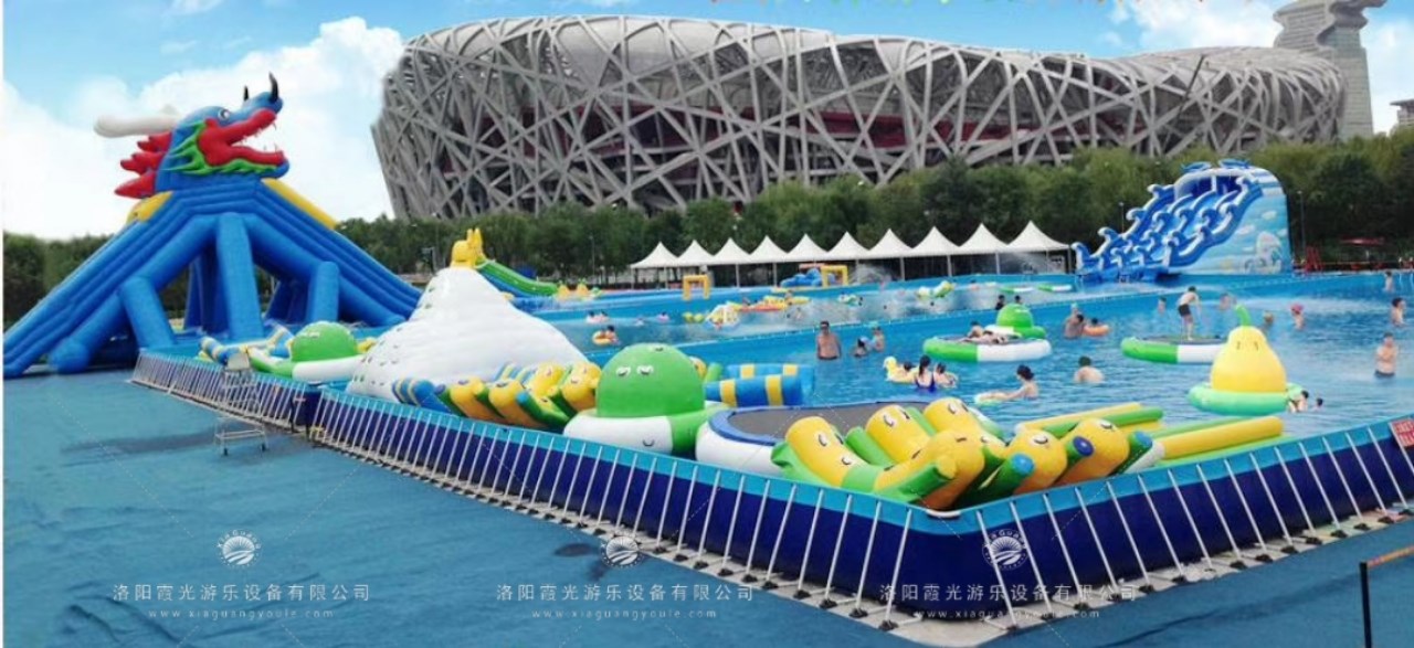 乌烈镇儿童乐园充气游泳池